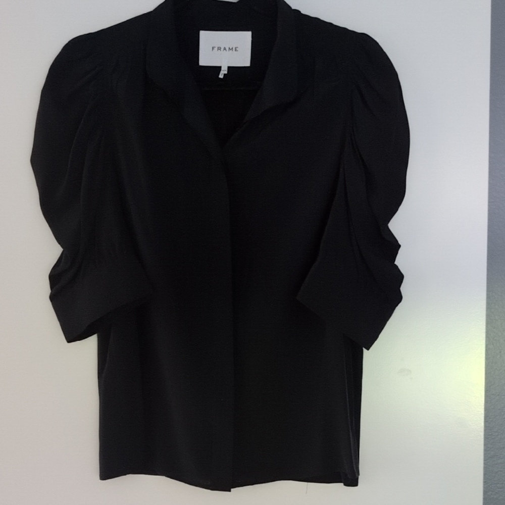 Frame Denim Women's Black Top